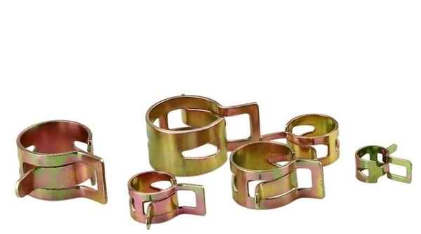 NamurProduktion von Farbe galvanisierter elastischer Hoop Throat Hoop Clamp Hoop Wasserrohrschelle Live Hoop Clamp Rohrschelle 3/4