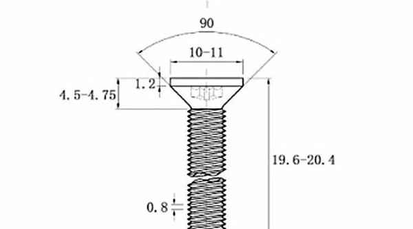 LimburgKundenspezifisches Fünfeck aus Edelstahl 304 Pflaumenblüte mit diebstahlsicherer Senkkopf-Maschinenschraube 5/8 1/2-13