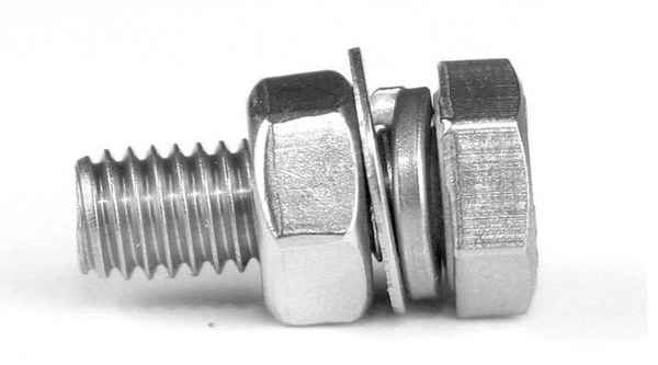 DresdenKundenspezifisches 304 Edelstahl-Sechskantschrauben-Muttern-Zubehör-Set Daquan Extended Bolt Screw